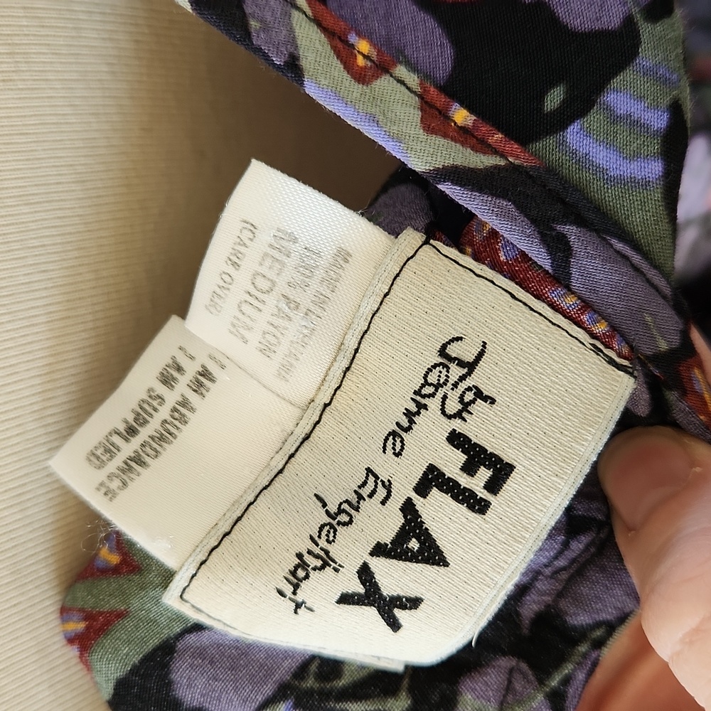 Flax Raspberry Print Reason Dress - Picture 7 of 7